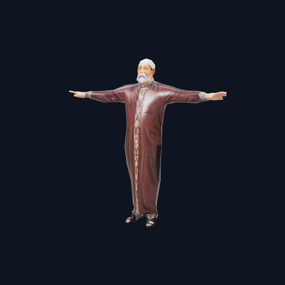 Traditional Robe model pack